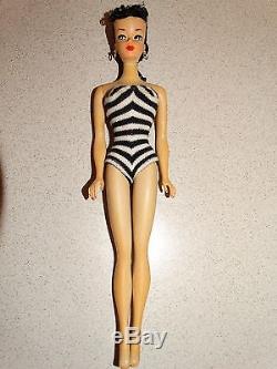 Barbie VINTAGE Brunette #2 PONYTAIL BARBIE Doll