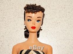 Barbie VINTAGE Brunette #3 PONYTAIL BARBIE Doll