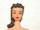 Barbie Vintage Brunette #3 Ponytail Barbie Doll Unfaded Withbrown Eye Shadow