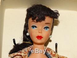 Barbie VINTAGE Brunette #4 PINK SILHOUETTE Dressed Box EVENING SPLENDOR Doll