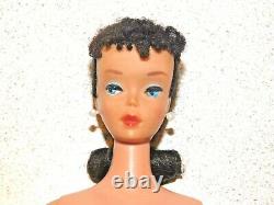 Barbie VINTAGE Brunette #4 PONYTAIL BARBIE Doll