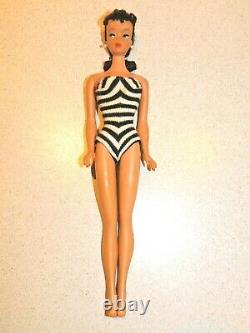 Barbie VINTAGE Brunette #4 PONYTAIL BARBIE Doll