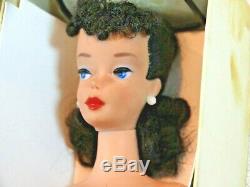 Barbie VINTAGE Brunette #4 PONYTAIL BARBIE Doll withBox