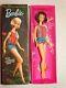 Barbie Vintage Brunette Bend Leg Long Hair American Girl Barbie Doll Withbox