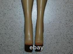 Barbie VINTAGE Brunette PALE #3 PONYTAIL BARBIE Doll withBrown Eye Shadow