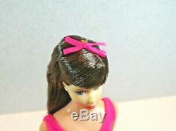 Barbie VINTAGE Brunette STANDARD BARBIE Doll withBox