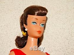 Barbie VINTAGE Brunette SWIRL PONYTAIL BARBIE Doll