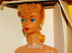 Barbie VINTAGE Complete 1960 MIX & MATCH GIFTSET withBOX Blonde #4 PONYTAIL