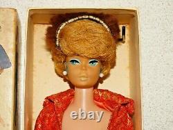 Barbie VINTAGE Japanese Exclusive DRESSED BOX BUBBLECUT Doll withGOLDEN ELEGANCE