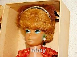 Barbie VINTAGE Japanese Exclusive DRESSED BOX BUBBLECUT Doll withGOLDEN ELEGANCE