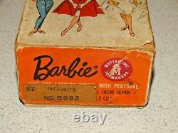 Barbie VINTAGE Japanese Exclusive DRESSED BOX BUBBLECUT Doll withGOLDEN ELEGANCE