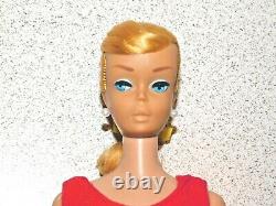 Barbie VINTAGE Lemon Blonde SWIRL PONYTAIL BARBIE Doll
