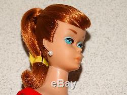 Barbie VINTAGE Redhead SWIRL PONYTAIL BARBIE Doll