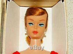 Barbie VINTAGE Redhead SWIRL PONYTAIL BARBIE Doll withBOX
