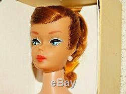 Barbie VINTAGE Redhead SWIRL PONYTAIL BARBIE Doll withBOX