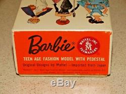 Barbie VINTAGE Redhead SWIRL PONYTAIL BARBIE Doll with Box