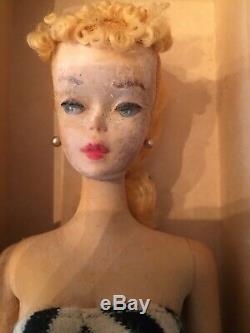 Barbie Vintage Rare 1959 Blonde Ponytail New Never Played With