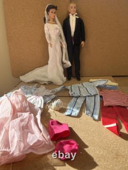 Barbie and Ken In Wedding Attire About To Be Married with Outfits/Extras