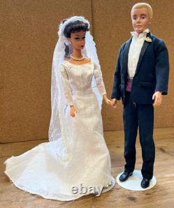 Barbie and Ken In Wedding Attire About To Be Married with Outfits/Extras