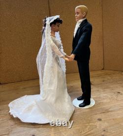 Barbie and Ken In Wedding Attire About To Be Married with Outfits/Extras