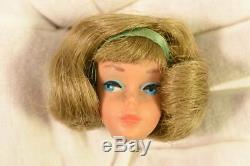 Barbie doll American Girl Side-PartHead only Vintage 1965 FreeShipping