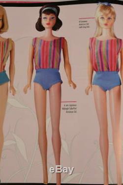 Barbie doll American Girl Side-PartHead only Vintage 1965 FreeShipping