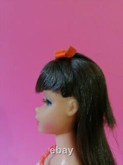 Barbie tnt twist n turn blue eyeliner brunette rare doll htf