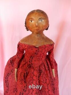 Beautiful 17 Paper Mache Cristine Crocker Lady Artist Doll