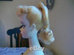 Beautiful, 1959, Vintage, Blonde No. 2 Ponytail Barbie Doll! EXC