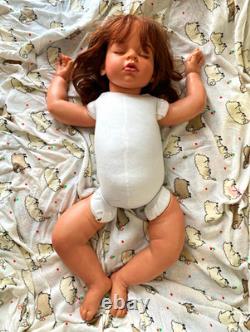 Beautiful Arianna Asleep Reborn Toddler by Reva Schick
