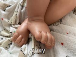 Beautiful Arianna Asleep Reborn Toddler by Reva Schick