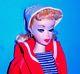 Beautiful Vintage 1959 # 2 Blonde Pink Silhouette Dressed Box Ponytail Barbie Tm