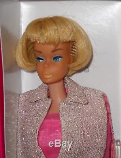 Beautiful Vintage 1965 Blonde American Girl Barbie withVintage Invitation to Tea