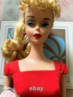 Beautiful Vintage #4 Blonde Ponytail One Owner Doll OOAKA HEARTWHISPER BEAUTY