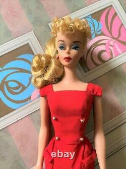 Beautiful Vintage #4 Blonde Ponytail One Owner Doll OOAKA HEARTWHISPER BEAUTY