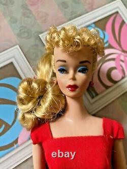 Beautiful Vintage #4 Blonde Ponytail One Owner Doll OOAKA HEARTWHISPER BEAUTY