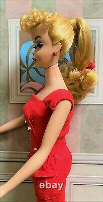 Beautiful Vintage #4 Blonde Ponytail One Owner Doll OOAKA HEARTWHISPER BEAUTY