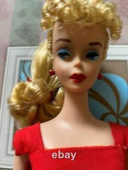 Beautiful Vintage #4 Blonde Ponytail One Owner Doll OOAKA HEARTWHISPER BEAUTY