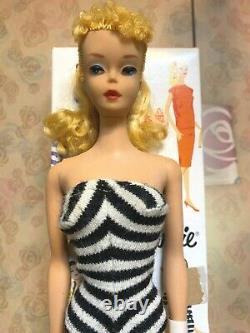 Beautiful Vintage Hi-Color Blonde Ponytail One Owner Doll NM! INCREDIBLE DOLL