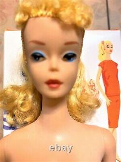 Beautiful Vintage Hi-Color Blonde Ponytail One Owner Doll NM! INCREDIBLE DOLL