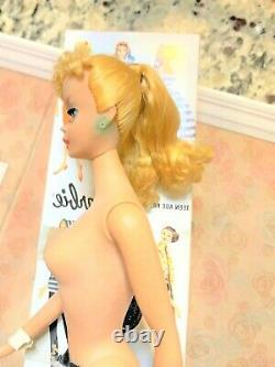 Beautiful Vintage Hi-Color Blonde Ponytail One Owner Doll NM! INCREDIBLE DOLL