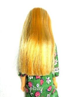 Beautiful Vintage Hi-Color Thick Blonde Hair withRed OOAK NM Baggie FrancieSL