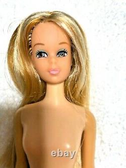 Beautiful Vintage Hi-Color Thick Blonde Hair withRed OOAK NM Baggie FrancieSL