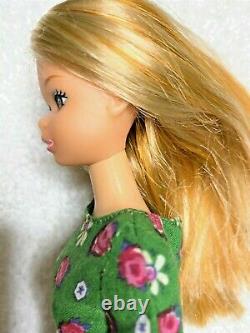 Beautiful Vintage Hi-Color Thick Blonde Hair withRed OOAK NM Baggie FrancieSL