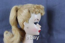 Beautiful Vintage Original #1 Blonde Ponytail Barbie