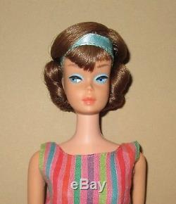 Beautiful and HTF Brownette Side-Part American Girl Barbie Doll