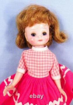 Betsy McCall Doll American Character Hard Plastic Recess Dress 8in. 1959 Vintage