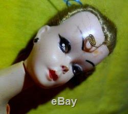 Bild LILLI Marx Toys Plastic Barbie Clone Doll Hong Kong Circa 1960's 11.5
