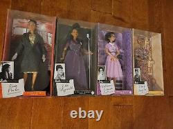 Black History Barbie Inspiring Women Dolls (Maya, Ella, Rosa, Katherine) Bundle