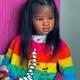 Black Skin 46in Unassembled Reborn Doll Painted Kit Long Hair Toddler Diy Parts